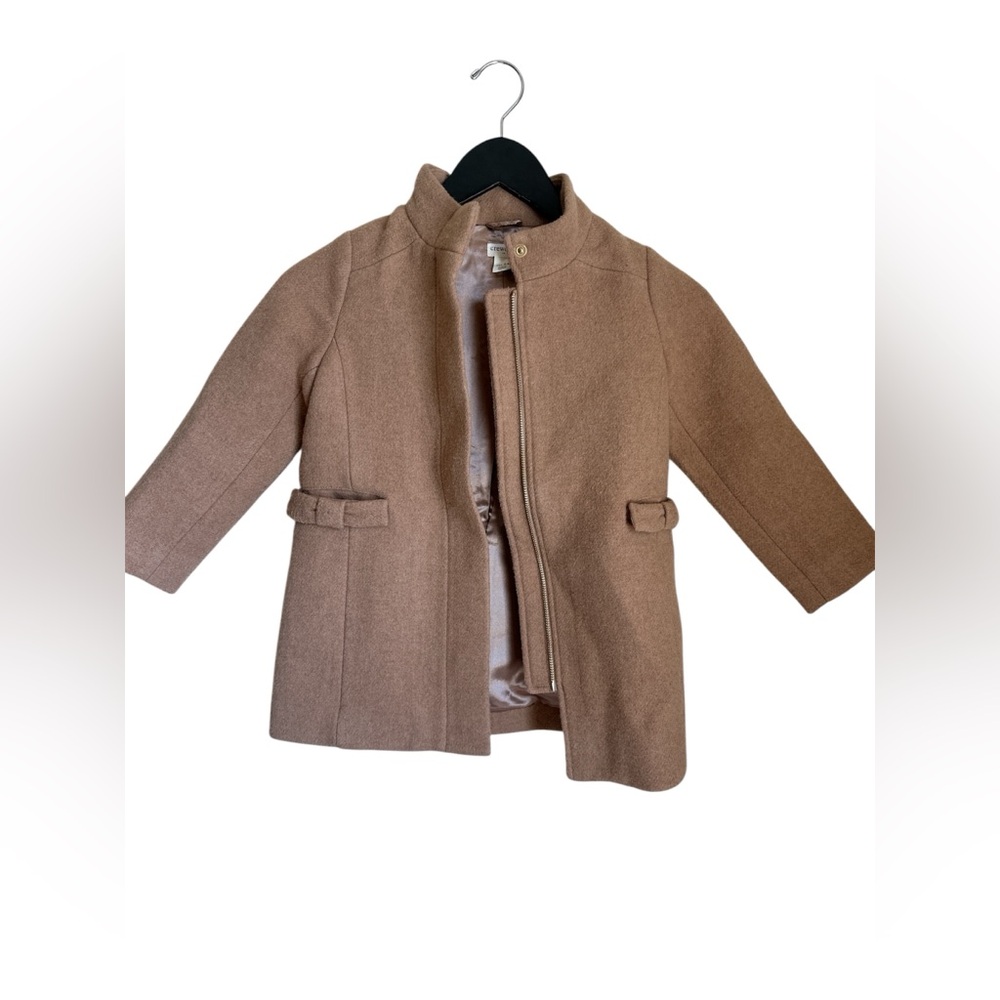Crewcuts Tan Kids Pea Coat